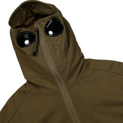 Diagonal Raised Fleece Split Goggle Hoodie 12CMSS083A-005086W 683